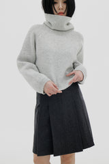タートルレグランニット/Turtle Leglan Knit (4color)