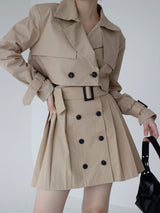 トレンチクロップジャケット / Trench Crop Jacket (3color)