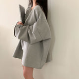 [BELLIDE MADE] Daily Overfit Sweat Dress