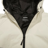 クロスボックスフーデッドジャケット/BSR2223FWJK028 CROSS BOX HOODED JACKET CREAM GRAY