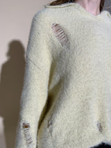 DAMAGE COLLAR KNIT (6635438932086)