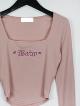 ベイビーロングスリーブTシャツ / Baby Long Sleeve T-shirt (3color)