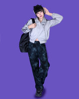 X two way scotch zip-up jumper