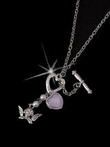 エンジェルハートネックレス/angel heart necklace