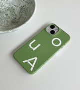 エモーションアイフォンケース /  emotion case (green)