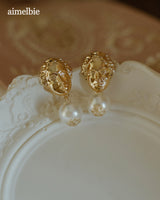 アフロディテシリーズ -シンプルパールピアス /  Aphrodite Series - Simple Pearl Piercing (Kep1er Dayeon, fromis_9 Jiwon Piercing)