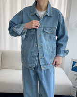 No. 57 ウォッシングデニムジャケット / No. 57 Washing denim jacket (4 colors)
