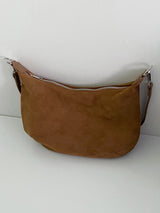Mirage suede shuolder bag