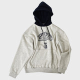パキングドッグフーディー / PUKING DOG HOODIE (OATMEAL MELANGE)