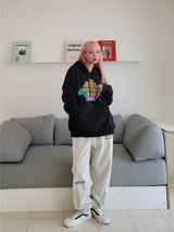VENTIQUE famous fleece hood 5color (6636701515894)