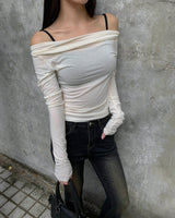 Evening shirring T