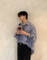 Unbalanced Stripe Shirt (6598148063350)