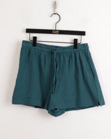 モンニーサマーエンボススリーピースショーツ / Mongni summer embossed three-piece shorts