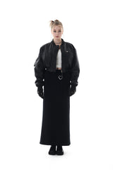 ステッチマキシスカート/STITCH MAXI SKIRT