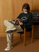 Bon Vivant Crewneck_Charcoal