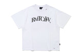 リーセントアーチロゴTシャツ / RECENT ARCH LOGO TEE SHIRT_WHITE