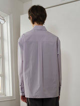 PLACKET DETAIL L/S SHIRT LILAC (6594029617270)