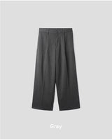 ツイルヘビーナッピングワイドスラックス / twill heavy napping wide slacks 2color
