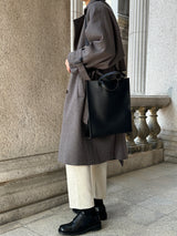 モダン2WAYトッドバッグ / Modern Two-Way Todbag (Black)