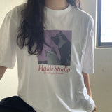 ピンクキャットTシャツ / PINK CAT T-SHIRT