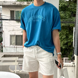 LMNサンフランシスコ ピグメントウォッシング半袖Tシャツ / LMN San Francisco Pigment Washing Short-Sleeved T-Shirt (4 colors)