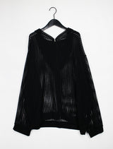 ネットフードジップアップ/Net Hood Zip Up (2color)