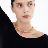ティアドロップチェーンネックレス / Tear Drop Chian Necklace_Gold