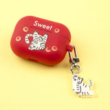 IT'S OK WHITE TIGER KEY RING (4647535018102)