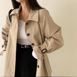 [Bellide made/Modal 37%] Waist-Emphasizing  side shirring U-neck T-shirt