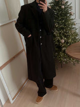 ASCLO Tweed Robe Coat (2color)