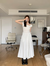 イソップスリーブレスロングドレス / Aesop sleeveless long dress