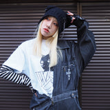 【別注】wonder visitor記念Tシャツ（ブラック/ホワイト）