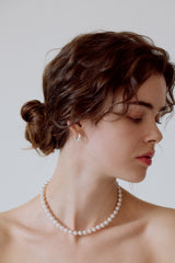 [14K] Essential Pearl Necklace (8mm)