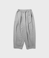 トリプルタックスウィートバルーンパンツ/Triple Tuck Sweat Balloon Pants (Grey)