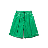 Cロゴワンタックサテンショートパンツ / C LOGO ONE TUCK SATIN WIDE SHORT PANTS