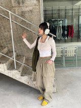 Four cargo pants