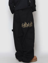Flame Canvas Wide Pants