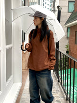 Chiba Vintage Cat Washing Long Wide Denim Pants