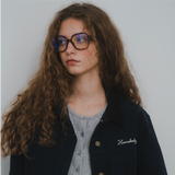 Cotton Trucker Jacket (NAVY)