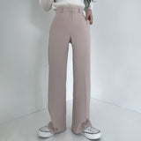 Loose-Leg Slacks
