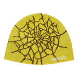 スパイダーウェブショートビーニー / SPIDER WEB SHORT BEANIE