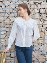 SAILOR COLLAR LACE BLOUSE_WHITE (6638370422902)