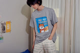 Cereal tee ( GRAY ) (6594939027574)