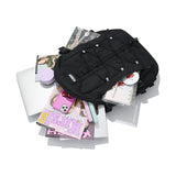 ポケットテクニカルストリングバックパック／POCKET TECHNICAL STRING BACKPACK [BLACK]