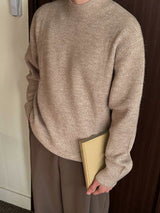 Digan Cash Hachi Mock Neck Knit (9color)