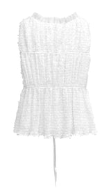 Shirring blouse 