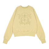 WV Emblem Crop Sweat-shirt [Lime] (6535251034230)
