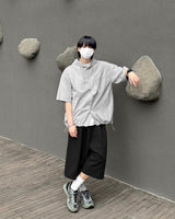 テンセルフードシャツ / Tencel Hooded shirt
