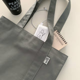 Oxford simple line bag - gray
