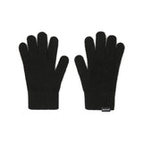 パッチウールニットグローブ/0 5 patch wool knit gloves - BLACK